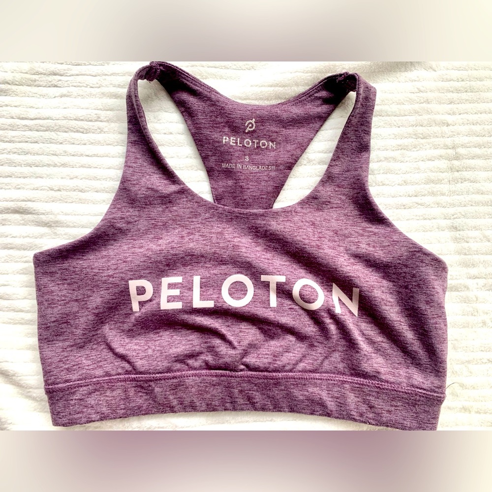 Peloton sports bra small Purple
